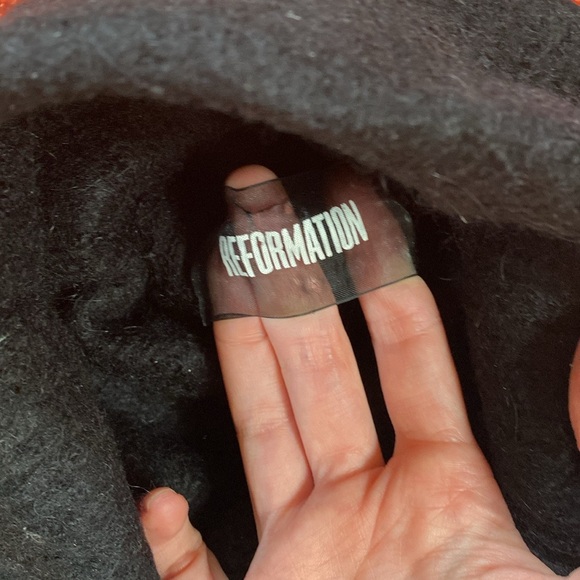 Reformation Black Alpaca Turtleneck Sweater Knit - Picture 6 of 14